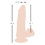 Вібратор - Nature Skin Bendable RC Vibrator with Balls - мініатюра 10