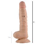 Фалоімітатор - Real Extreme Dildo 8.5" #1 - мініатюра 3