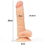 Фалоімітатор - The Ultra Soft Dude 8" #2 - мініатюра 2