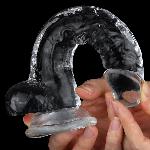 Фалоімітатор - Flawless Clear Dildo 7.5" Clear - мініатюра 9