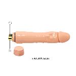 Вібратор - Barbara Dybbuk Vibrator 9,5" Flesh - мініатюра 4