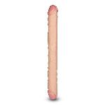 Двосторонній фалоімітатор - King-Sized Realistic Slim Ultra Double Dildo 17" - мініатюра 6