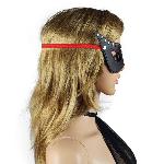 Маска - Bondage Fetish Crafted Masquerade Mask - мініатюра 6