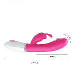 Вібратор - Pretty Love Gene Vibrator Pink - мініатюра 3