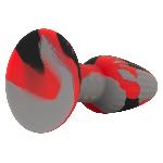 Анальна пробка - Anos Tricolour Butt Plug - мініатюра 6