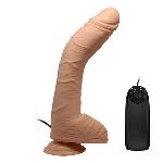 Вібратор - Beautiful Encounter Alex Vibrating Dildo Flesh - мініатюра 6