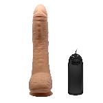 Вібратор - Beautiful Encounter Alex Vibrating Dildo Flesh - мініатюра 7