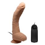Вібратор - Beautiful Encounter Alex Vibrating Dildo Flesh - мініатюра 8