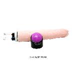 Вібратор - Waves Of Pleasure Fantasy Vibe Flesh, 23 см - мініатюра 3