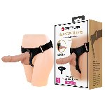 Страпон - Pretty Love Harness Briefs Jerry 7.6" - мініатюра 1