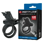 Ерекційне кільце - Pretty Love Passionate Ring IX Black - мініатюра 1