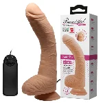 Вібратор - Beautiful Encounter Alex Vibrating Dildo Flesh - мініатюра 1