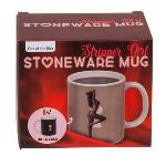 Чашка з термоефектом Stoneware Mug Stripper Girl, 300 мл - мініатюра 6
