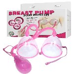 Вакуумна помпа для грудей - Breast Pump Enlarge With Twin Cups Vibrating - мініатюра 1