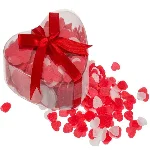 Конфетті для ванни Bath Confetti Big Hearts, 20 г - мініатюра 1
