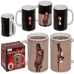 Чашка з термоефектом Stoneware Mug Stripper Girl, 300 мл - мініатюра 1