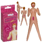 Надувна міні лялька Mini Blow Up Doll Mini Ginger, 66 см - мініатюра 1