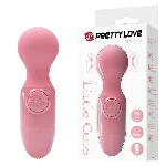 Вібратор - Pretty Love Little Cute Mini Stick Light Pink - мініатюра 1