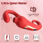 Вібратор - Merfi, 10 Vibration Functions, 10 Frequency Tongue Licking USB - мініатюра 3