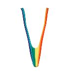 Чоловічі стрінги - Rainbow Mankini One Size - мініатюра 4