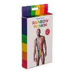 Чоловічі стрінги - Rainbow Mankini One Size - мініатюра 6