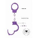 Наручники - Ouch! Beginner's Handcuffs Purple - мініатюра 4