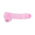 Фалоімітатор - Realrock Dildo 9" Pink - мініатюра 4