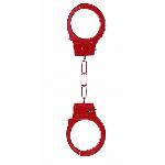 Наручники - Ouch! Beginner's Handcuffs Red - мініатюра 3