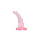 Фалоімітатор - Realrock Dildo 4,5" Pink - мініатюра 2