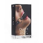 Кляп - Ouch! Ball Gag With Leather Straps Black - мініатюра 2