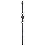 Кляп - Ouch! Ball Gag With Leather Straps Black - мініатюра 3