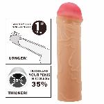 Насадка на член - Pretty Love Nile Penis Extender +1" Flesh - мініатюра 2
