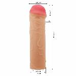 Насадка на член - Pretty Love Nile Penis Extender +1" Flesh - мініатюра 8