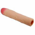 Насадка на член - Pretty Love Kylian Penis Extender +3" Flesh - мініатюра 8