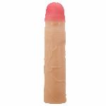Насадка на член - Pretty Love Kylian Penis Extender +3" Flesh - мініатюра 9