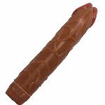 Вібратор - Barbara Bob Vibrator 8,8" Brown - мініатюра 7