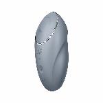 Кліторальний стимулятор - Satisfyer Tap & Climax 1 Bluegrey - мініатюра 4