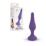 Анальна пробка - Silicone Purple Plug S - мініатюра 1