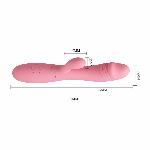 Вібратор - Pretty Love Snappy Vibrator Light Pink - мініатюра 6