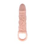 Насадка на член - Pretty Love Carson Vibrating Penis Sleeve Flesh - мініатюра 4
