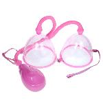 Вакуумна помпа для грудей - Breast Pump Enlarge With Twin Cups Vibrating - мініатюра 2