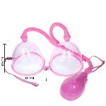 Вакуумна помпа для грудей - Breast Pump Enlarge With Twin Cups Vibrating - мініатюра 6