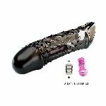 Насадка на член - Pretty Love Cecelia Vibrating Penis Sleeve Black - мініатюра 6