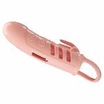 Насадка на член - Pretty Love Sloane Vibrating Penis Sleeve Flesh - мініатюра 3