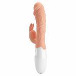 Вібратор - Pretty Love Easter Bunny Vibrator Flesh - мініатюра 4