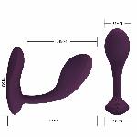 Стимулятор G-точки - Pretty Love Baird G-Spot Stimulator Purple - мініатюра 7