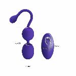 Вагінальні віброкульки - Pretty Love Willie Vibrating Kegel Balls Blue - мініатюра 9