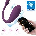 Вібратор - Pretty Love Catalina Stimulator Dark Purple (App) - мініатюра 2