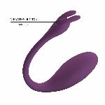Вібратор - Pretty Love Catalina Stimulator Dark Purple (App) - мініатюра 6