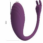 Вібратор - Pretty Love Catalina Stimulator Dark Purple (App) - мініатюра 10